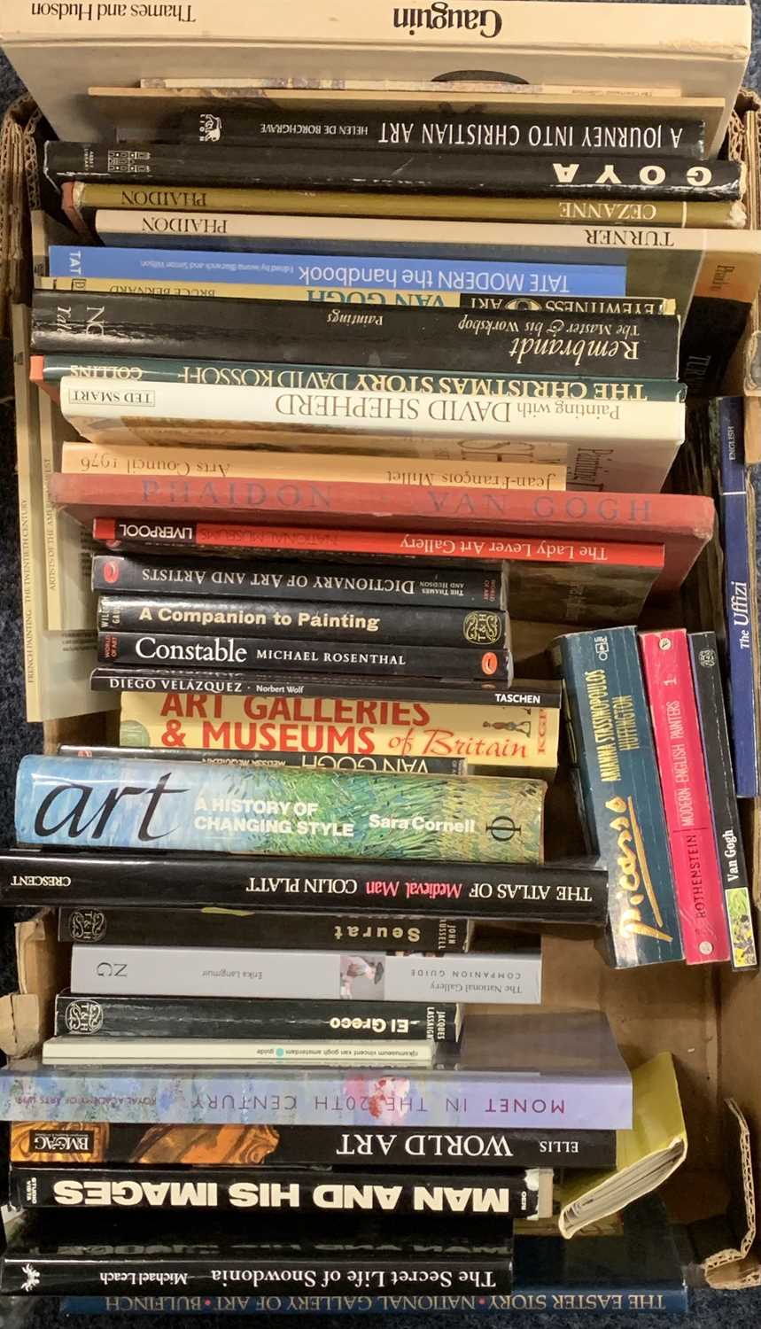 LARGE COLLECTION OF HARDBACK BOOKS, mostly relating to art but with other reference subjects, - Image 7 of 14