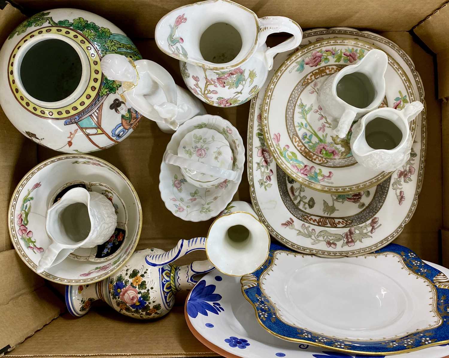 LARGE COLLECTION OF TABLEWARE ETC. including Booths Real Old Willow pattern tea service, Royal - Image 2 of 5