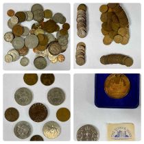 MIXED COINAGE, to include 19th century, commemorative Crowns, other mixed coinage including some