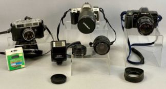 CAMERAS & ACCESSORIES, including Minolta 7000 SLR, Minolta Dynax 505si SLR etc. Provenance: