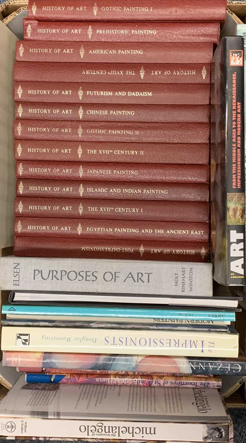 LARGE COLLECTION OF HARDBACK BOOKS, mostly relating to art but with other reference subjects, - Image 3 of 14