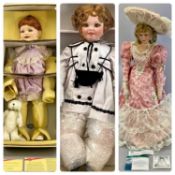 BOXED COLLECTOR'S DOLLS (3), Masterpiece Gallery limited edition artist's doll Audrey by Thelma