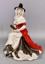 ROYAL DOULTON LIMITED EDITION FIGURE, 390/950, Y Gymraes - Welsh Lady "Cariad" - Gwyneth Provenance: