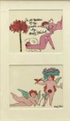 ANDY WARHOL postcards - a triptych, Dick Tracy, Marilyn Monroe and Self Portrait, another