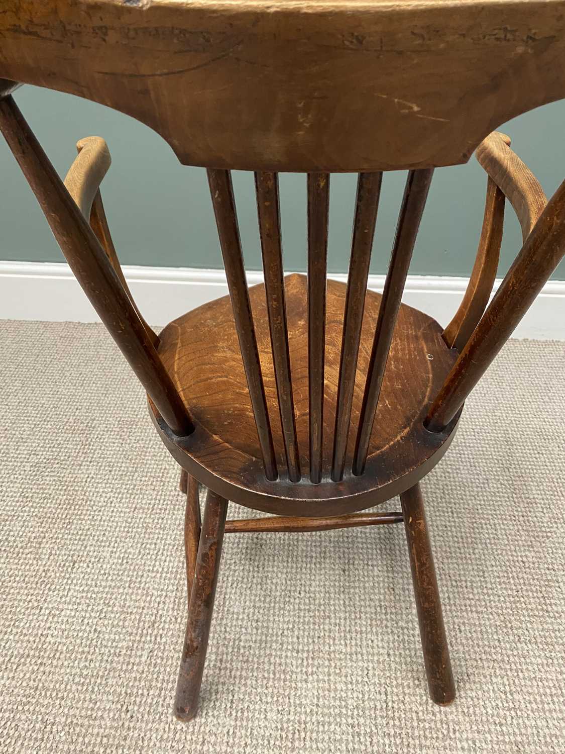 VINTAGE ELBOW CHAIR, 85 (h) x 49 (w) x 45cms (d) Provenance: deceased estate Conwy - Image 2 of 3