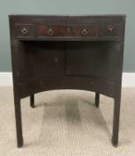 UNSUAL 19TH CENTURY MAHOGANY CLERK DESK 79 (h) x 61 (w) x 49cms (d) Provenance: private collection