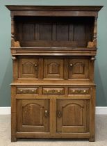 18TH CENTURY WELSH TRIDARN of even chestnut colour, finely detailed and constructed, of good