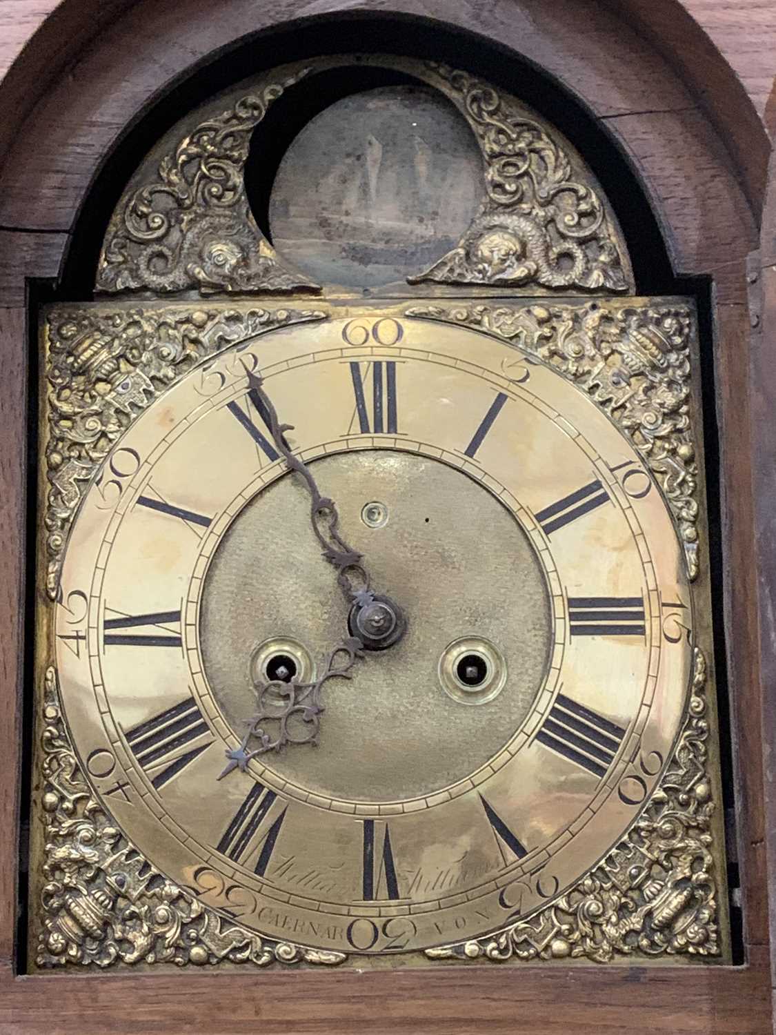 SUNDRY LONGCASE CLOCK / CLOCK PARTS approx. thirteen cases, seven hoods, many weights and pendulums, - Image 3 of 16
