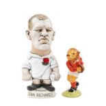 GROGG CARICATURE BY JOHN HUGHES OF DEAN RICHARDS (England International Rugby Union player with 48