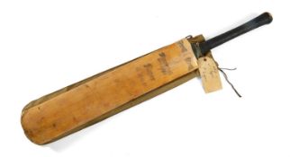 SIGNED GRADIDGE CRICKET BAT 1947 & 1951 ENGLAND v SOUTH AFRICA, Imperial Driver Super (four star),