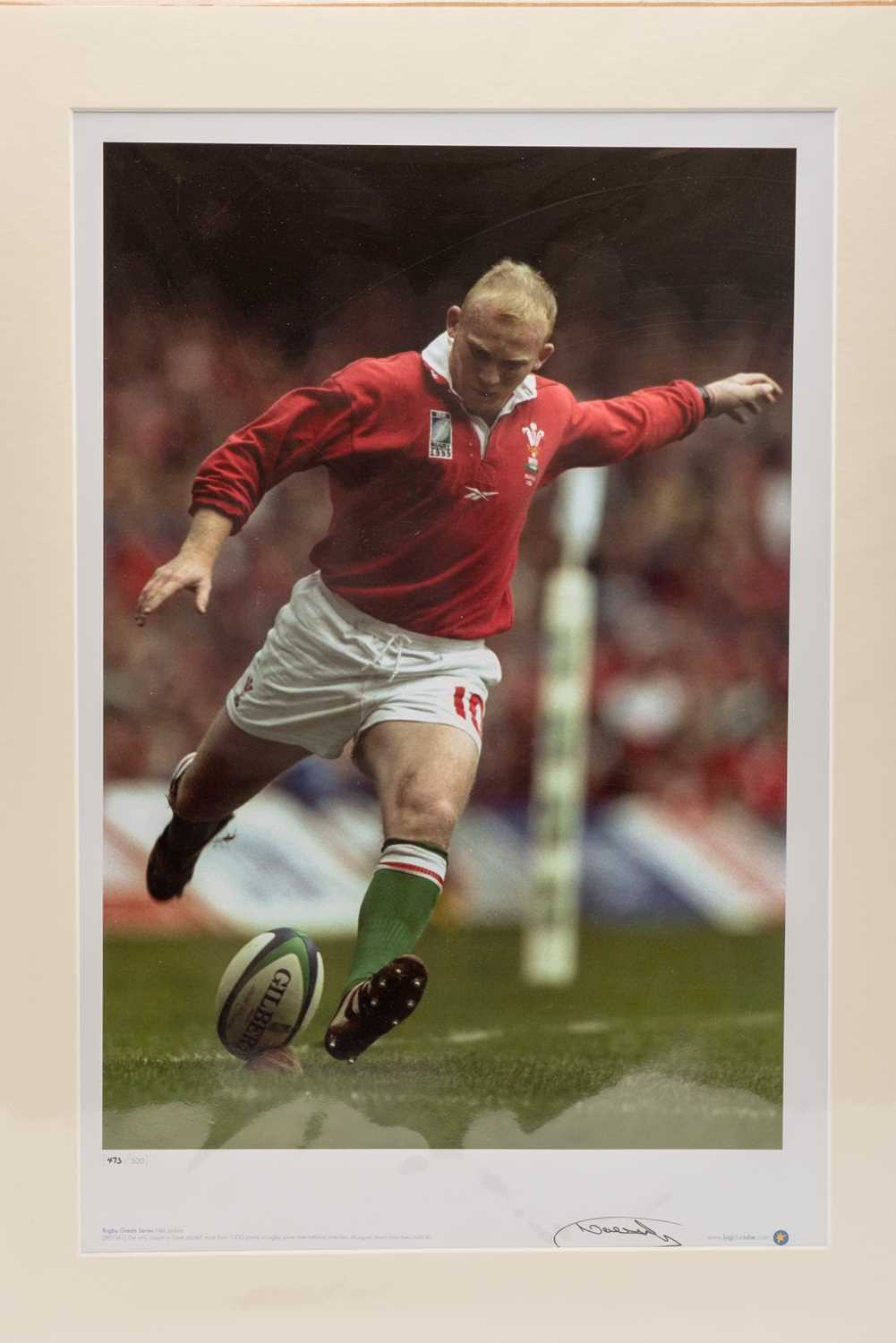 RUGBY GREATS SERIES LIMITED EDITION COLOURED PRINTS including, British Lions Tour South Africa - Image 3 of 4