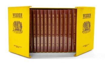 BOXED SET WISDEN CRICKETERS' ALMANACKS 1864 - 1878, limited edition (129/1000) facsimile set