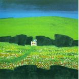 ‡ STAN ROSENTHAL limited edition (95/250) print - entitled 'Self Portrait Entering a Field of