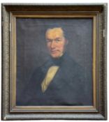 WILLIAM ROOS (1808-1858), oil on canvas - portrait of a gentleman, signed and dated 1860 verso, 72 x