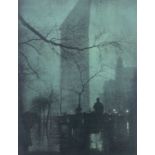 EDWARD STEICHEN (1879-1973) giclee print on canvas - Flat Iron Ney York 1906, 57 x 44cms Provenance: