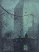 EDWARD STEICHEN (1879-1973) giclee print on canvas - Flat Iron Ney York 1906, 57 x 44cms Provenance: