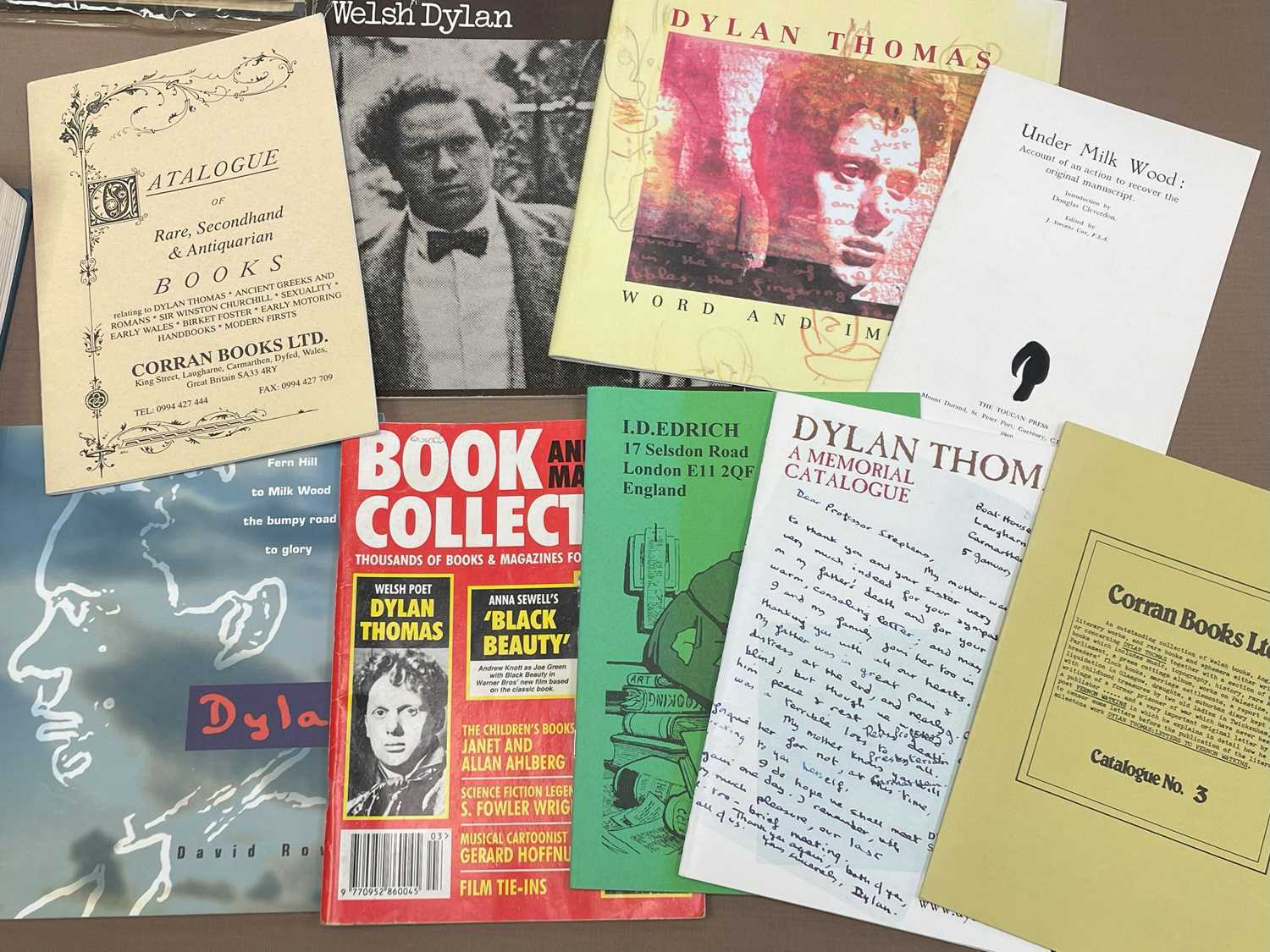 COLLECTION OF DYLAN THOMAS BIOGRAPHIES, PUBLISHED LETTERS & REFERENCE BOOKS (please see online - Image 4 of 30