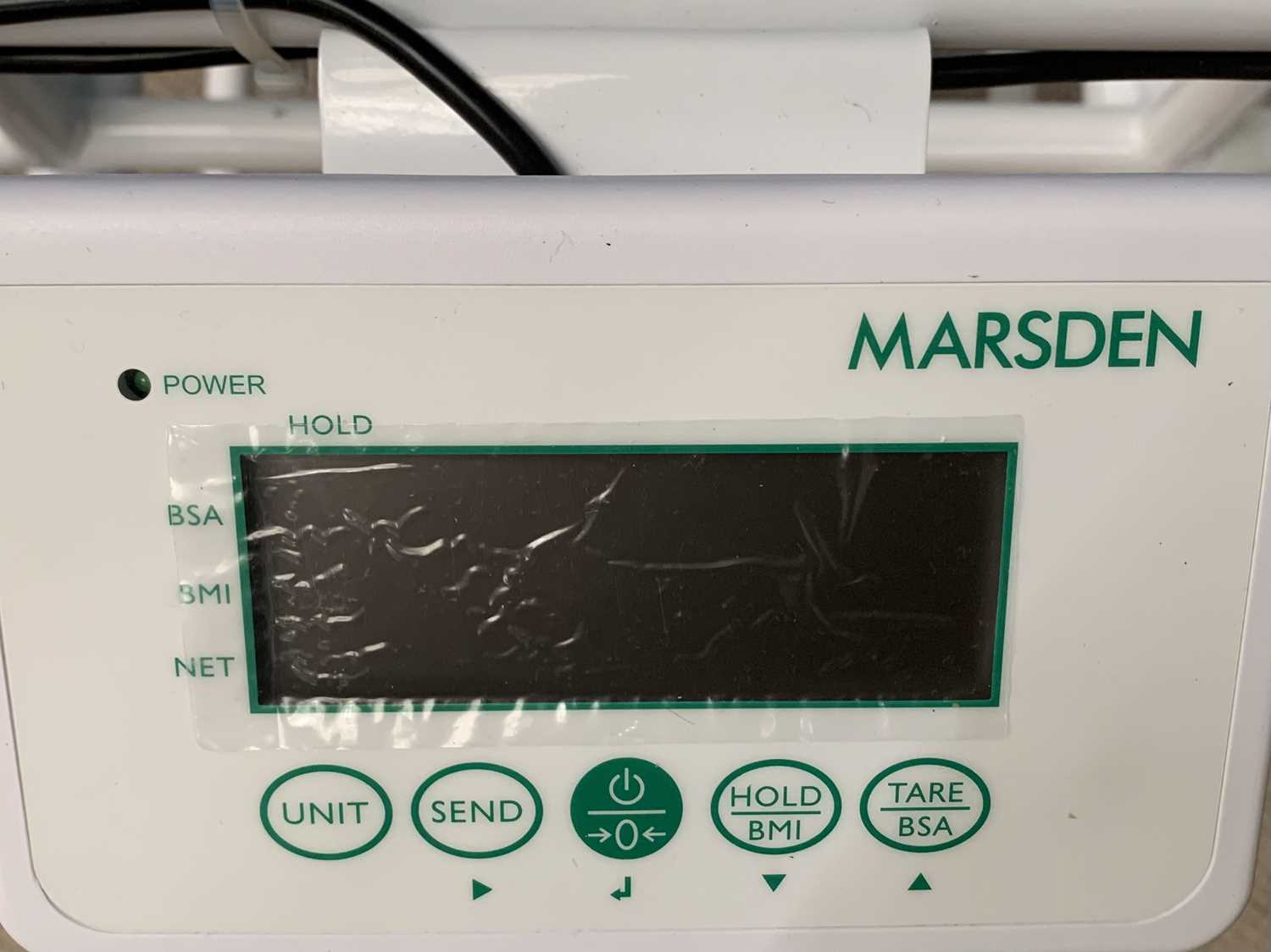 ELECTRIC WHEELCHAIR with charger, brand "Salsa", (seen working in saleroom) and a MARSDEN 300kg - Bild 7 aus 10