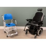 ELECTRIC WHEELCHAIR with charger, brand "Salsa", (seen working in saleroom) and a MARSDEN 300kg