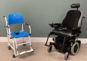 ELECTRIC WHEELCHAIR with charger, brand "Salsa", (seen working in saleroom) and a MARSDEN 300kg