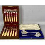 GEORGE V SILVER SERVING SPOONS A PAIR, Sheffield 1921, maker Cooper Brothers & Sons Limited and a