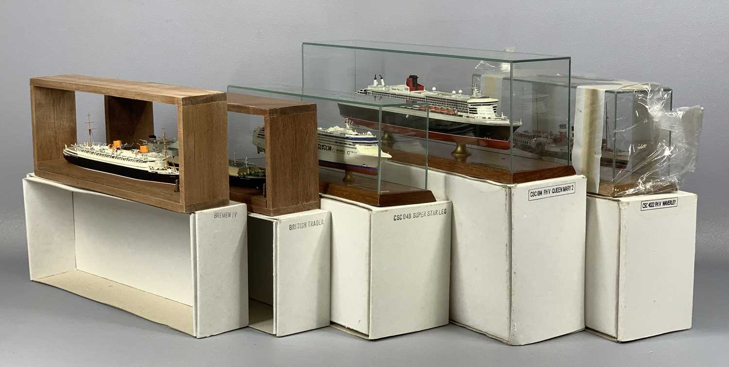 CLASSIC SHIP COLLECTION MODELS (5), CSC 094 FHV Queen Mary 2, CSC 048 Superstar Leo, CSC 4022 FHV - Image 2 of 2