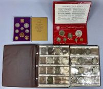 COLLECTION OF COINS, including 31 United States of America Morgan dollars, 1878-1921, in two