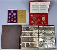 COLLECTION OF COINS, including 31 United States of America Morgan dollars, 1878-1921, in two