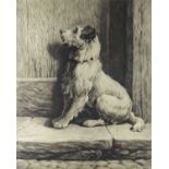 HERBERT DICKSEE R.E. (1862 - 1942) from an edition of 325, original artist proof etching on vellum -