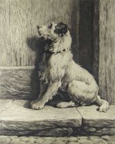 HERBERT DICKSEE R.E. (1862 - 1942) from an edition of 325, original artist proof etching on vellum -