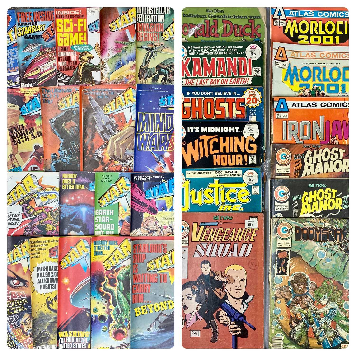 1970s BRITISH & AMERICAN COMICS COLLECTION, comprising the pre-2000AD merge Star Lord by IPC