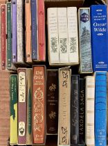 THE FOLIO SOCIETY NINETEEN VOLUMES, classics with slip cases and three volumes The Reader's Digest