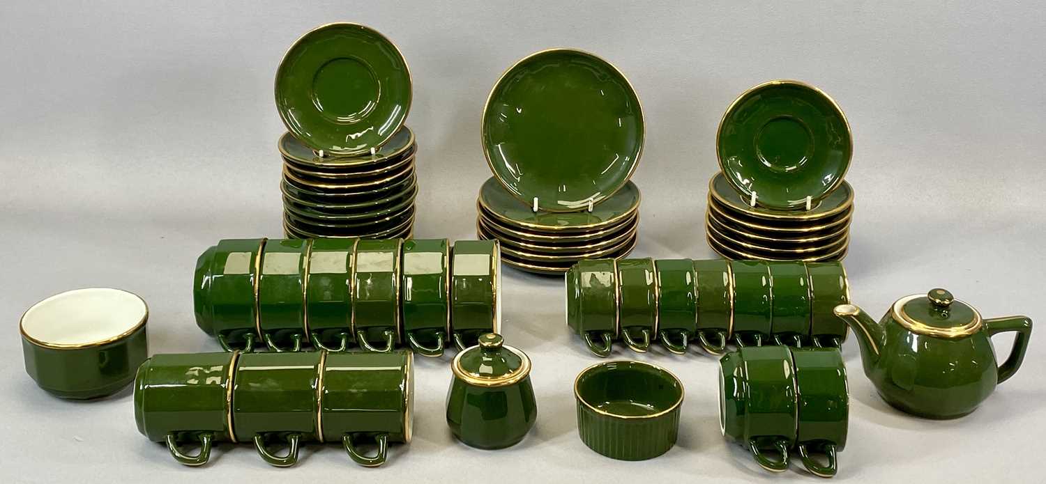 LARGE GROUP OF TABLEWARE including Apelco green and gilt coffee set, Portmeirion Totem tea set, - Image 2 of 4