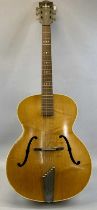 HOFNER ACOUSTIC GUITAR, No. 1467, 105cms (l) Provenance: private collection Conwy