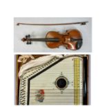 MUSICAL INSTRUMENTS, a Royal Piano Harp, sold by The Oxford Academy of Music, 50 x 40cms, in box
