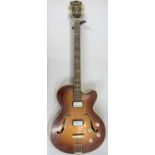 HOFNER PRESIDENT ELECTRIC BASS GUITAR, 115cms (l) overall Provenance: private collection Conwy