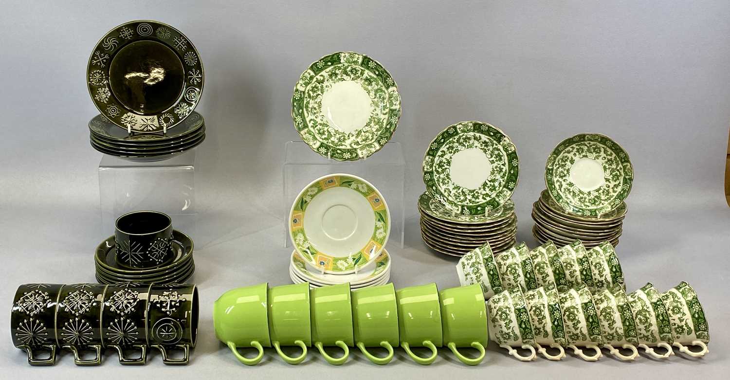 LARGE GROUP OF TABLEWARE including Apelco green and gilt coffee set, Portmeirion Totem tea set, - Image 3 of 4