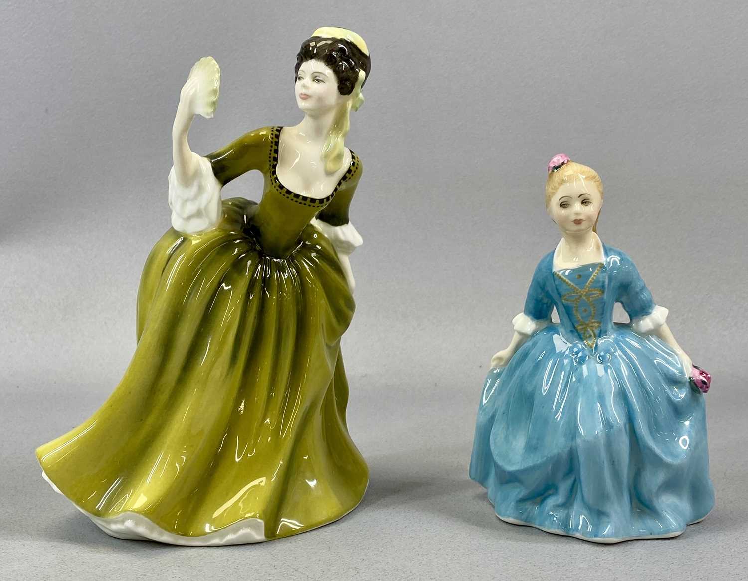 SEVEN ROYAL DOULTON FIGURES, Simone HN2378, Home Again HN2187, A Child from Williamsburg HN2154, - Image 4 of 5