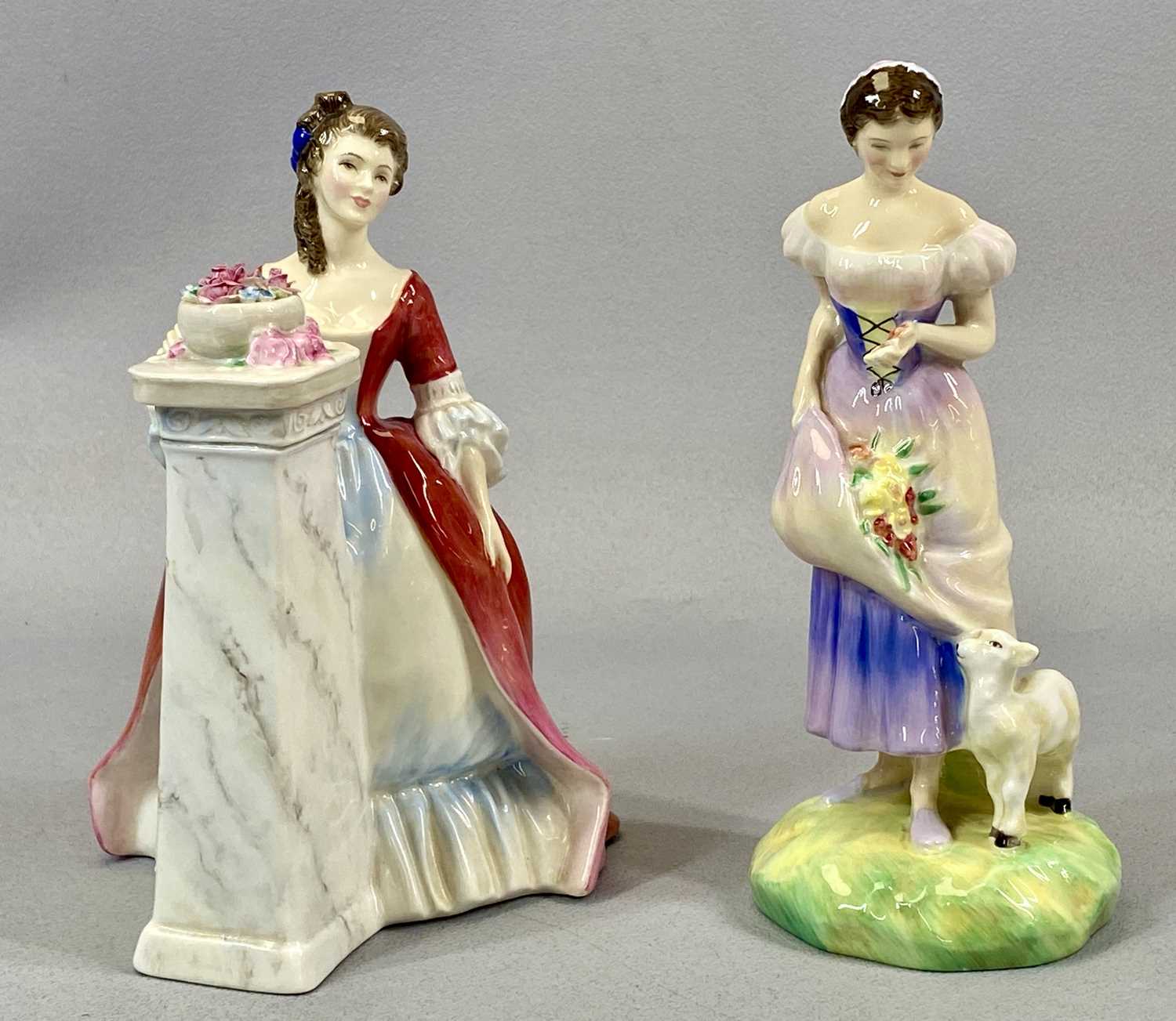 SEVEN ROYAL DOULTON FIGURES, Simone HN2378, Home Again HN2187, A Child from Williamsburg HN2154, - Image 5 of 5