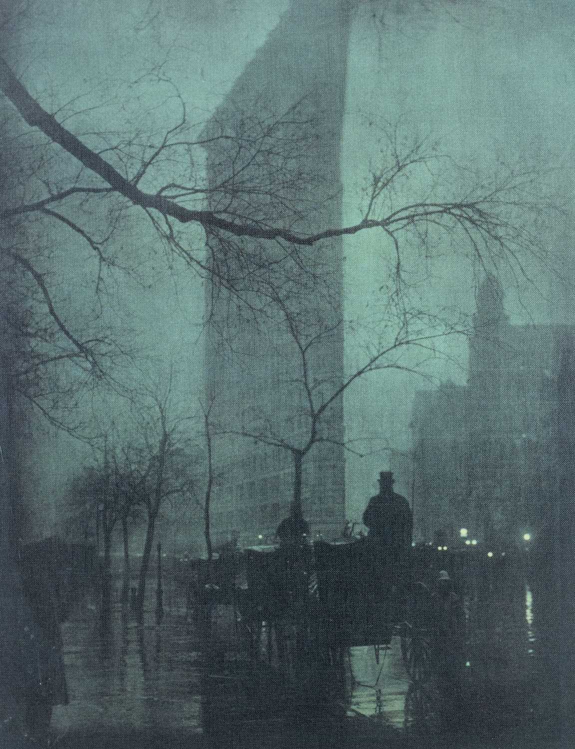 TWO NEW YORK SCENES - EDWARD STEICHEN (1879-1973) giclee print on canvas - Flat Iron Ney York - Image 2 of 4