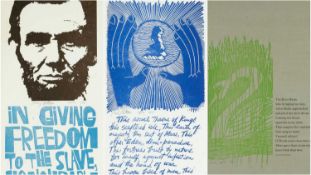 ‡ PAUL PETER PIECH (American-Welsh 1920-1996) three smaller lithographs - limited edition (38/75)