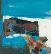 TOM NASH (Welsh 1931-2013), oil on board - Edge Blue, signed in pencil, 30 x 40cm Provenance: