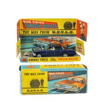 BOXED CORGI TOYS THE MAN FROM U.N.K.L.E. No 497, Oldsmobile Super 88 'Gun Firing Thrush-Buster' with