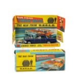 BOXED CORGI TOYS THE MAN FROM U.N.K.L.E. No 497, Oldsmobile Super 88 'Gun Firing Thrush-Buster' with