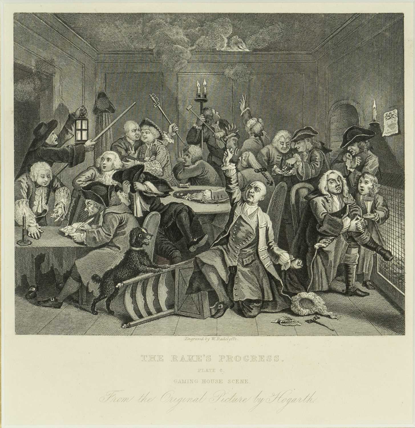 ASSORTED HOGARTH PRINTS, later impressions, including seven from The Rake's Progress and four from - Image 9 of 12