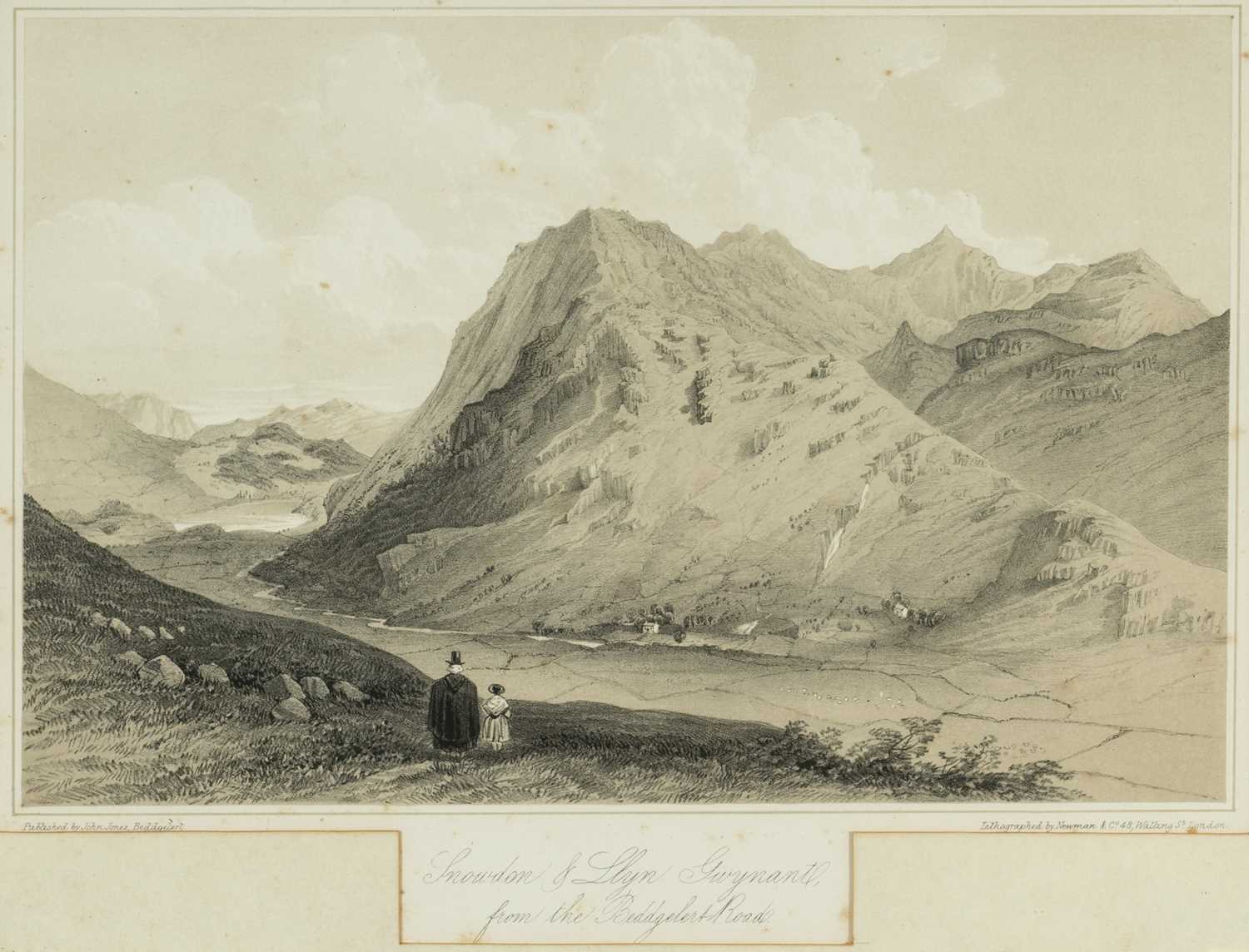 MAPS & LITHOGRAPHS J.Newman & Co, published by John Jones, Beddgelert, entitled 'Beddgelert', ' - Image 2 of 6