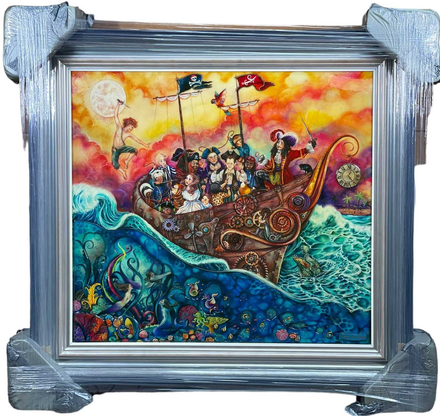 ‡ KERRY DARLINGTON limited edition (artists proof #23) unique resin print - entitled 'The Pirate - Image 2 of 2