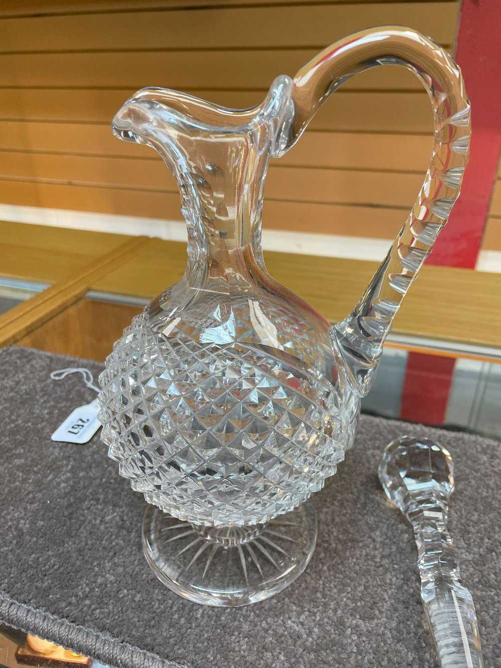 WATERFORD 'PRESTIGE MASTER CUTTER' CRYSTAL CLARET DECANTER & STOPPER, globe and shaft form on star - Image 11 of 13