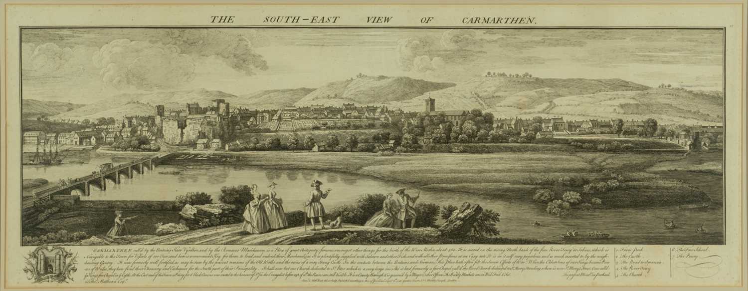 SAMUEL & NATHANIEL BUCK etchings - various castle views including, no.20 The North-East View of - Image 3 of 7