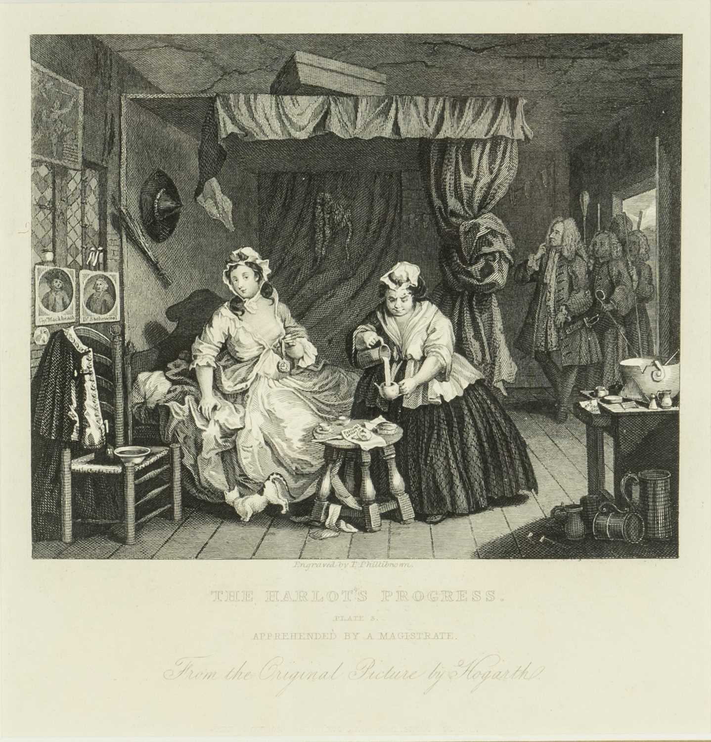 ASSORTED HOGARTH PRINTS, later impressions, including seven from The Rake's Progress and four from - Image 12 of 12